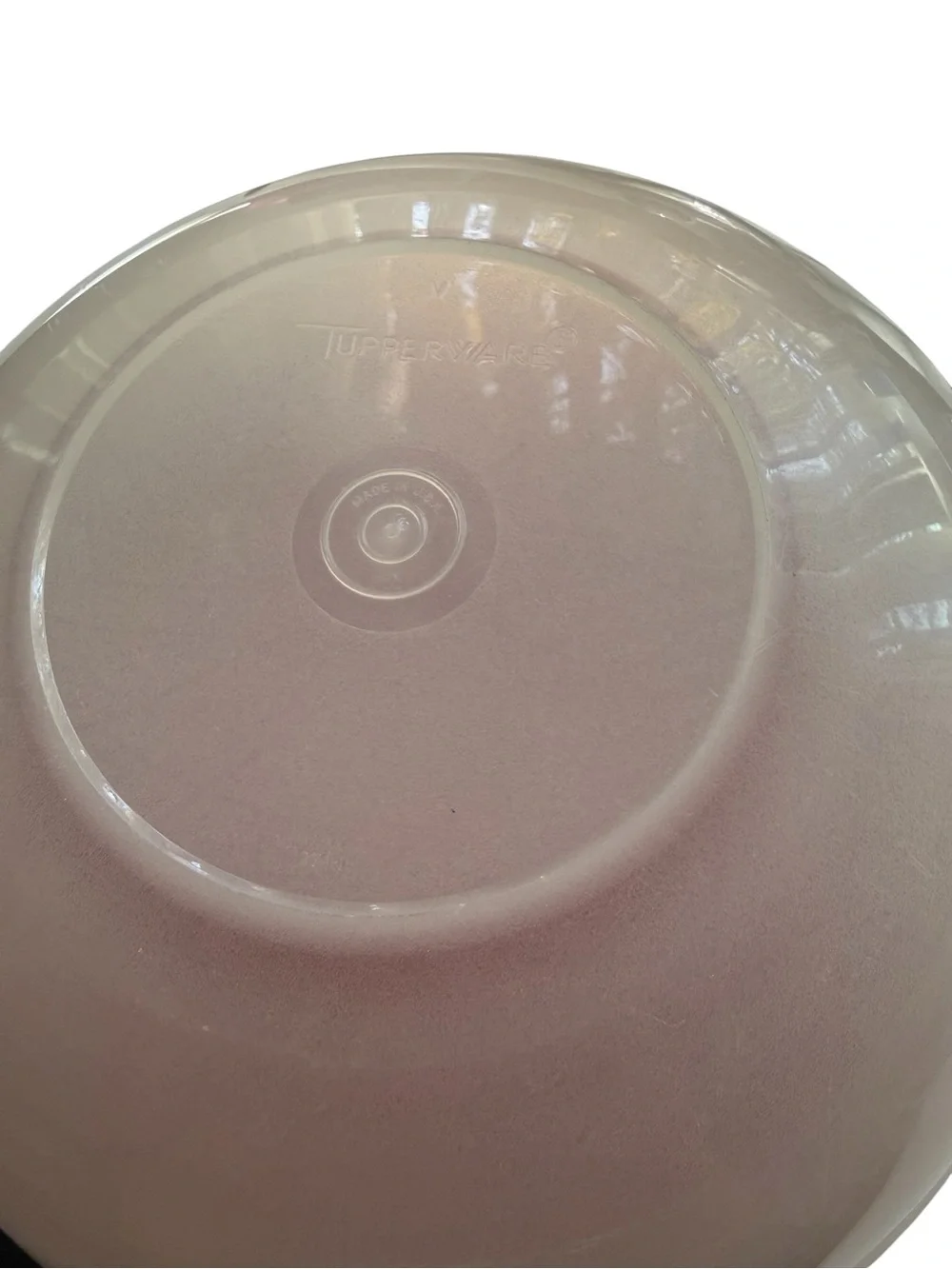 Vintage Tupperware Fix N Mix Bowl 274-1 Red Seal Lid 5 Qt 26 Cups Air Tight